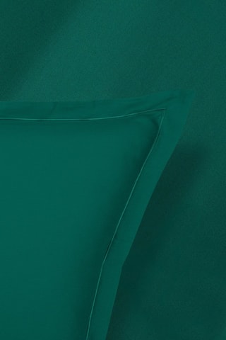 2 federe in raso di cotone 80 fili/cm² Uni 1 Baratta - Verde scuro