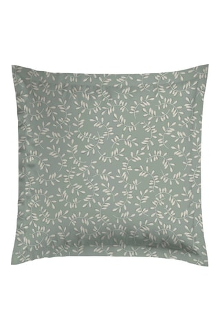 Federa in raso di cotone 80 fili/cm² Semis - Giallo