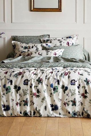 Federa in raso di cotone 80 fili/cm² Semis - Giallo