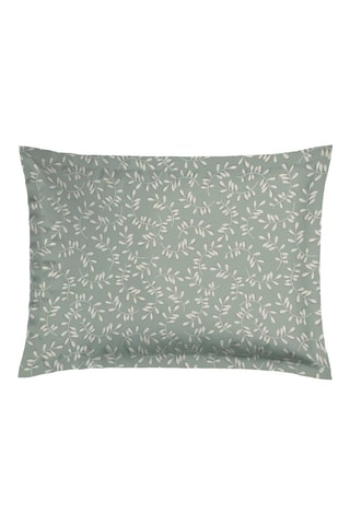 Federa in raso di cotone 80 fili/cm² Semis - Giallo