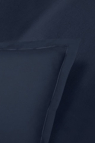 2 federe in raso di cotone 80 fili/cm² Uni 1 Baratta - Blu scuro