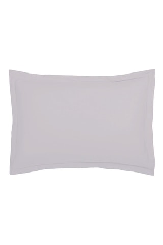 2 federe in raso di cotone 80 fili/cm² - Grigio chiaro