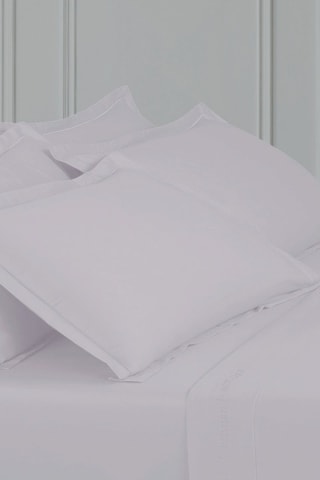 2 federe in raso di cotone 80 fili/cm² - Grigio chiaro