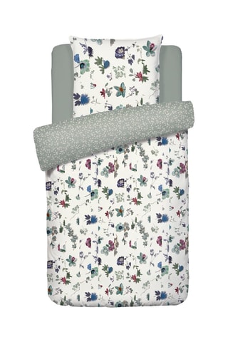 Parure copripiumino in raso di cotone 80 fili/cm² Semis - Giallo