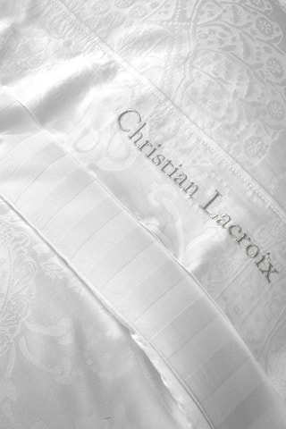 Lenzuolo sopra in raso di cotone 80 fili/cm² Arles - Bianco