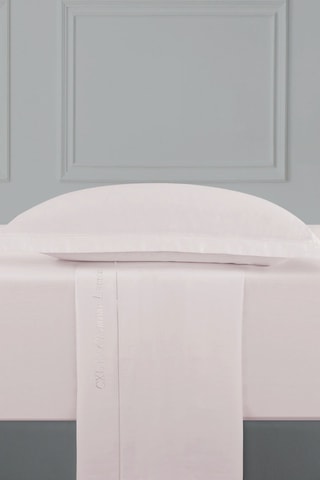 Lenzuolo sopra in raso di cotone 80 fili/cm² Uni 1 baratta - Taupe