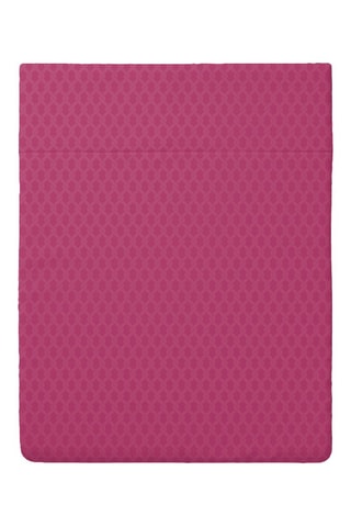 Lenzuolo sopra in raso di cotone 80 fili/cm² Garden micro - Rosa