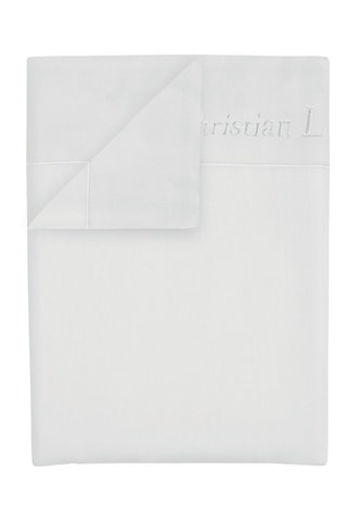 Lenzuolo sopra in raso di cotone 80 fili/cm² Uni 1 baratta - Bianco