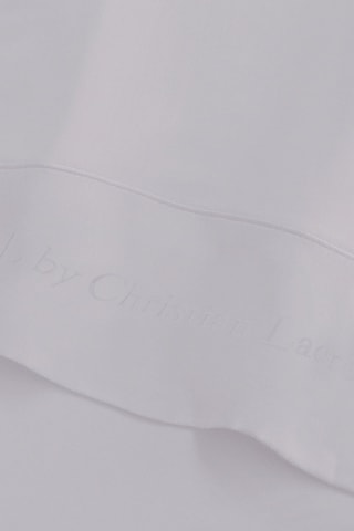 Lenzuolo sopra in raso di cotone 80 fili/cm² Uni 1 baratta - Grigio chiaro