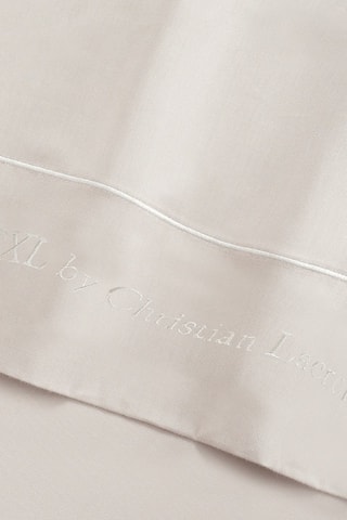 Lenzuolo sopra in raso di cotone 80 fili/cm² Uni 1 baratta - Taupe