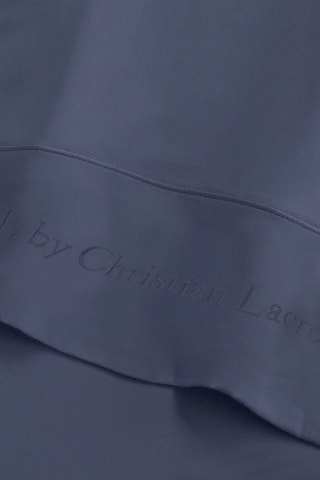 Parure lenzuola in raso di cotone 80 fili/cm² Uni 1 baratta - Cobalto