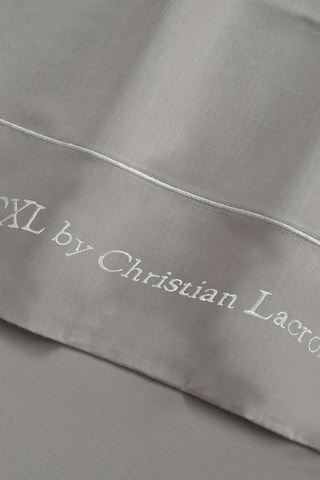 Parure lenzuola in raso di cotone 80 fili/cm² Uni 1 baratta - Taupe