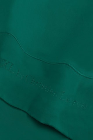 Parure lenzuola in raso di cotone 80 fili/cm² Uni 1 baratta - Verde