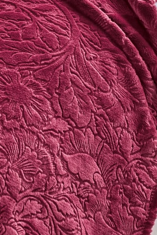 Plaid Arabesque - Bordeaux