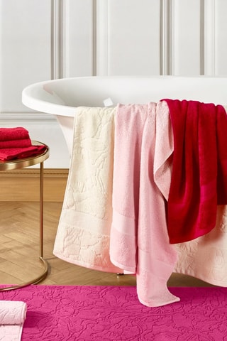 4 guanti da bagno Azur - Bordeaux