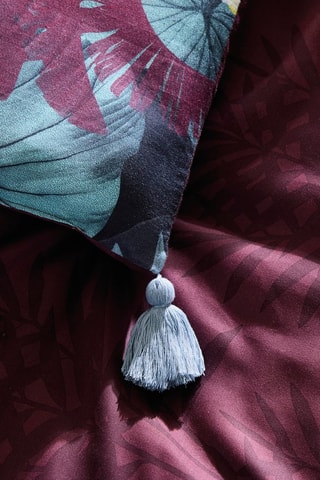 Copriletto in raso di cotone 80 fili/cm² Tanzanie - Viola 