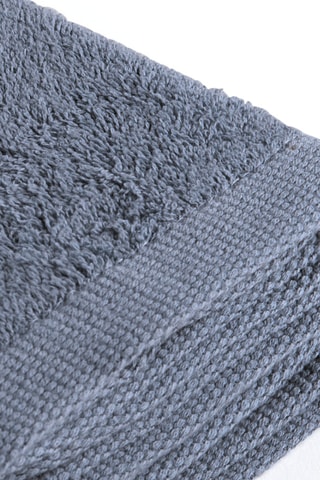 2 asciugamani Azur - Blu scuro - 45 x 45 cm