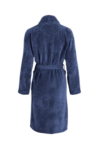 Accappatoio in velluto - Navy