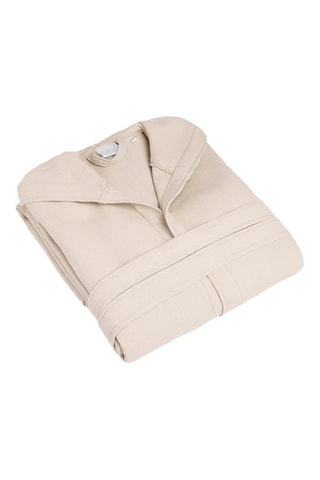 Accappatoio a Nid d’Abeille - Beige