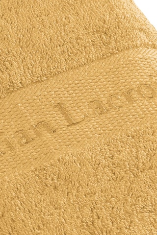 4 asciugamani ospite Azur - Senape - 30 x 30 cm