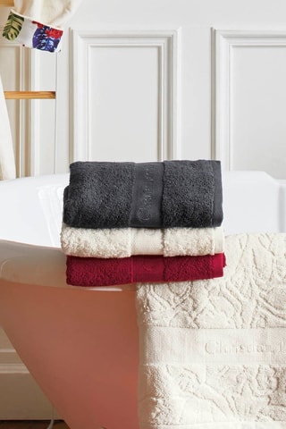 Telo bagno uni - Bordeaux - 100 x 150 cm