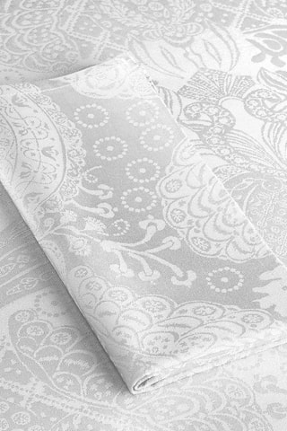 4 tovaglioli Arles - Bianco - 50 x 50 cm