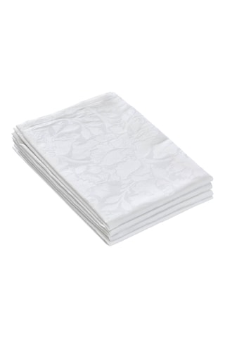 4 tovaglioli - Bianco - 50 x 50 cm