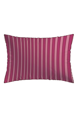 2 federe in raso di cotone - 80 fili/cm² - Rosa