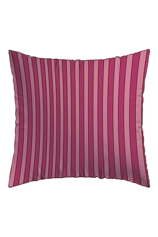 2 federe in raso di cotone - 80 fili/cm² - Rosa