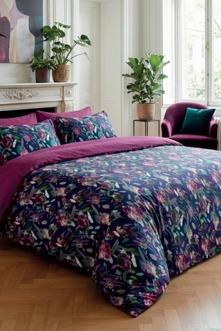 Lenzuolo sopra in Raso di Cotone - 80 fili/cm² - Viola