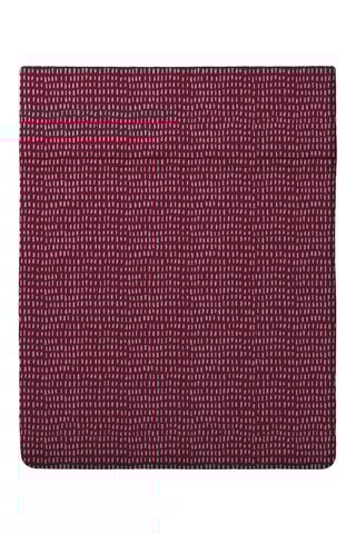 Lenzuolo sopra in Raso di Cotone - 80 fili/cm² - Bordeaux e verde