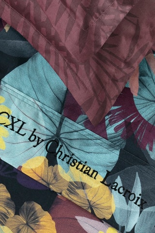 Parure lenzuola in raso di cotone - 80 fili/cm² - Bordeaux