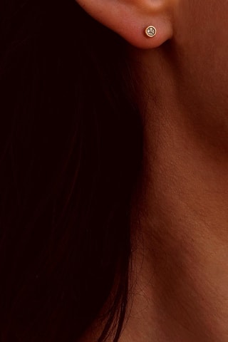 Puces - Or blanc et diamants