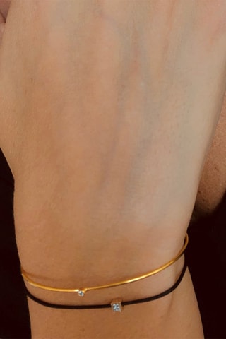 Bracelet - Or jaune et diamants