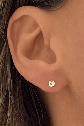 Puces - Or jaune et diamants