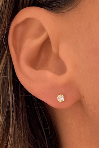 Puces - Or jaune et diamants