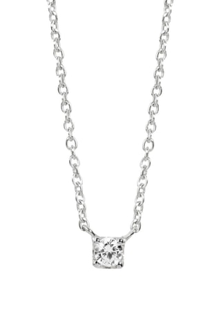 Collier - Or blanc et diamant