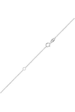 Collier - Or blanc et diamant