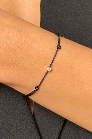 Bracelet - Or blanc et diamants