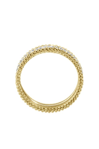 Bague - Or jaune et diamants