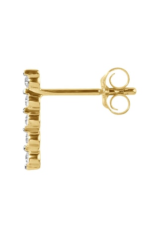 Boucles d'oreilles Or jaune et diamants