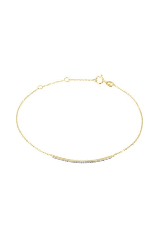 Bracelet - Or jaune et diamants