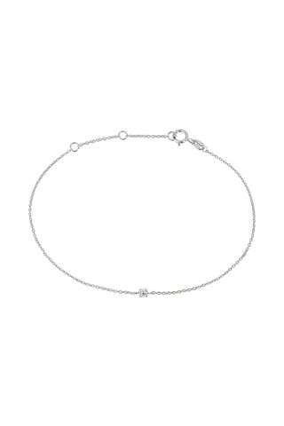 Bracelet - Or blanc et diamant