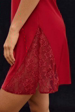 Slipdress Lilly - Rood