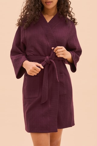 Kimono Herbiers - Bordeauxrood