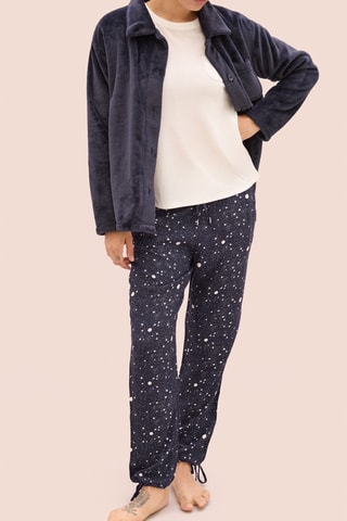 3-delige pyjamaset Constellation - Marineblauw
