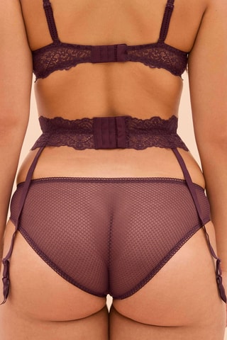 Jarretelgordel Mona - Bordeauxrood