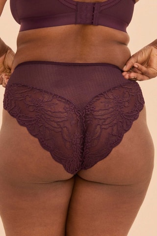 Slip Mary - Bordeauxrood