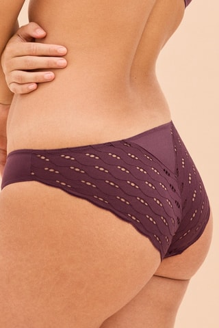 Slip June - Bordeauxrood