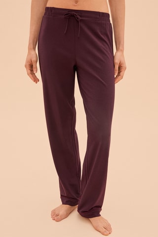 Pyjamabroek Absolu - Bordeauxrood